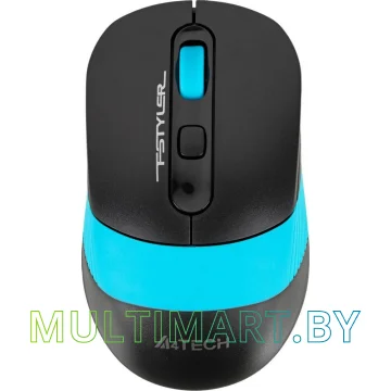 Комплект клавиатура + мышь A4Tech Fstyler FG1010 (черный/синий) картинка 7